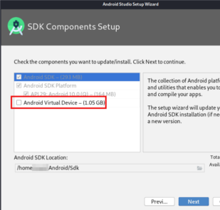 installation of Android Studio