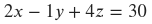 equation for clean constraints